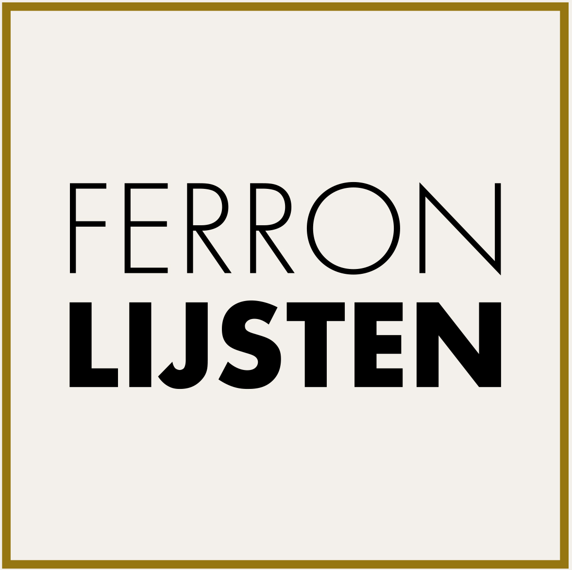 Logo Ferron Lijsten